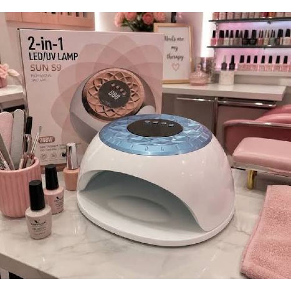 SUN 2in1 S9 LED/UV 268W Nail Lamp – Professional Nail Drying Solution